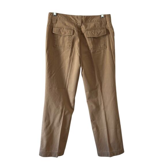 Sonoma Petite 10P Tan Khaki Casual Pants Woman Twill - Picture 2 of 10